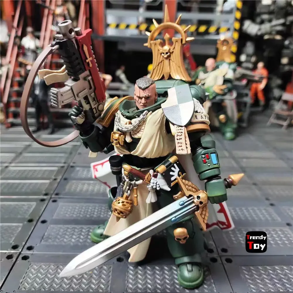【Envío en 24 horas】JOYTOY Warhammer 40K Dark Angels Master Lazarus 1/18 Figuras de acción