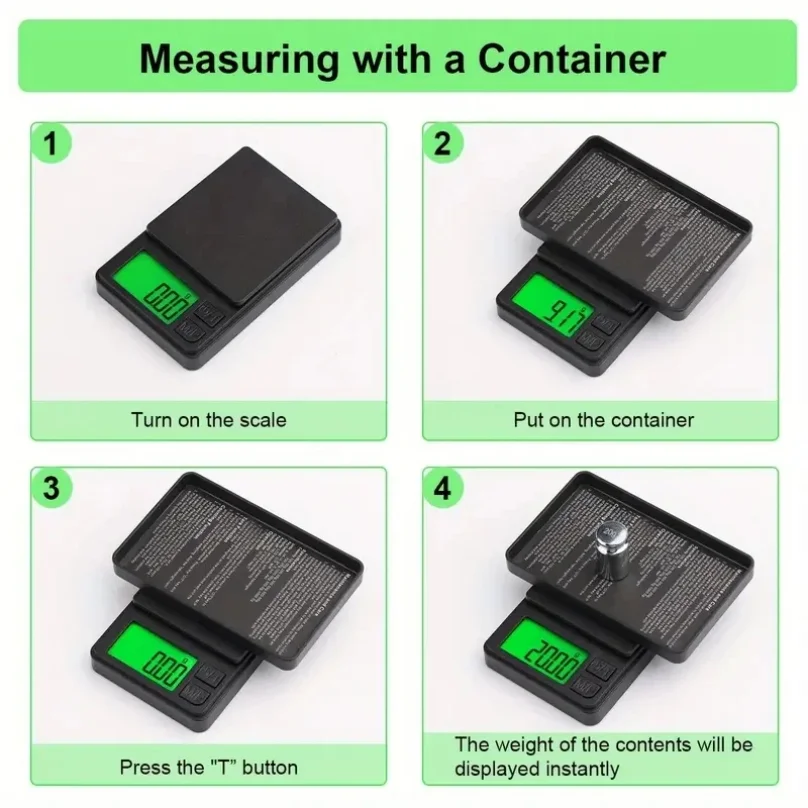 ميزان رقمي صغير 100/1000 جرام 0.01 جرام، ميزان جيب إلكتروني عالي الدقة، وزن المجوهرات، ميزان إلكتروني محمول للمطبخ