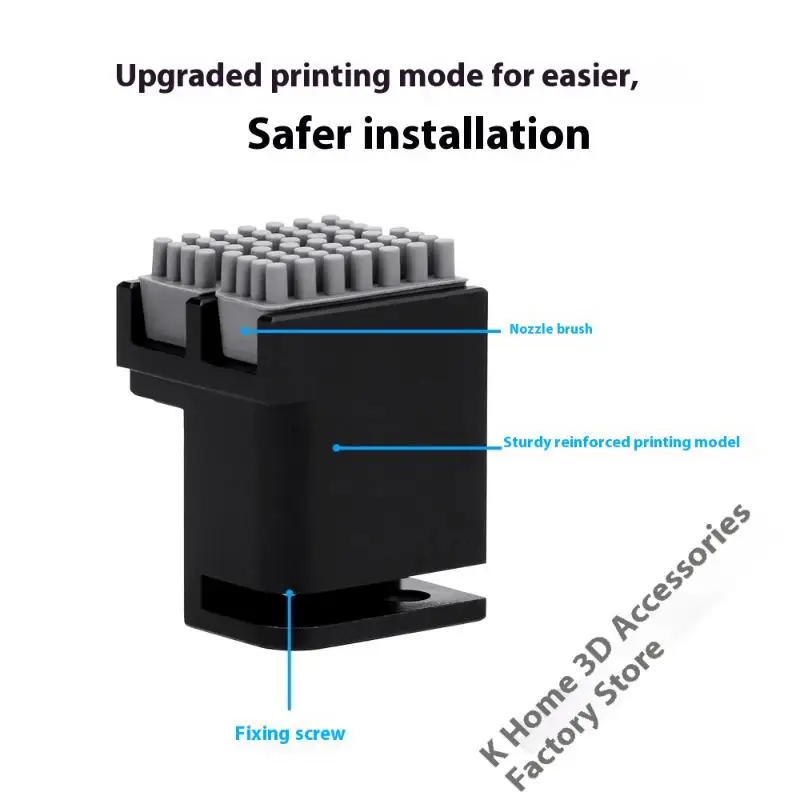 1 Set For Bambu Lab P1 X1 Panda Brush PX Multi-Material Reliability Upgrades Nozzles Wiper Hotend Cleaner 3D Printer Parts