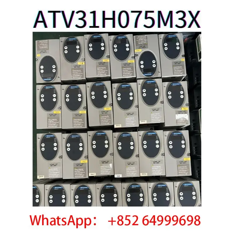 

second-hand Inverter Drive ATV31H075M3X 0.75KW 220V tested ok