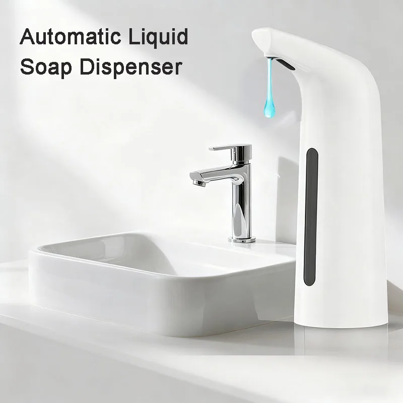 Shower and Lotion Dispenser Waterproof Shampoo Shower Gel Container Automatic Liquid Soap Dispenser Wall Mount with Clear Window