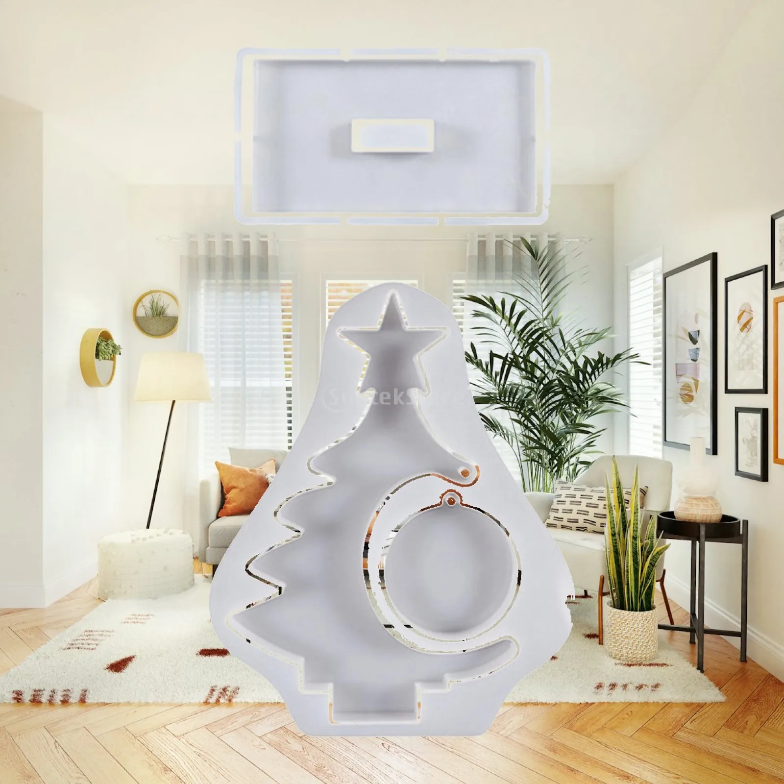 Photo Frame Resin Silicone Mold with Base for Epoxy Casting DIY Craft Ornament Home Decoration Valentine Gift