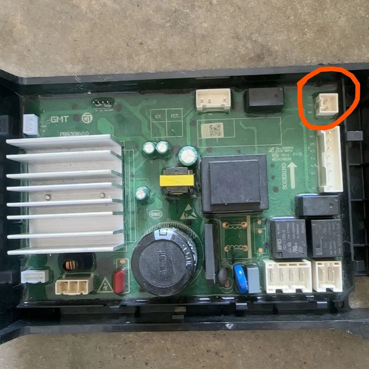 Applicable to Meiling drum washing machine variable frequency drive board BD930822 computer board 890403226