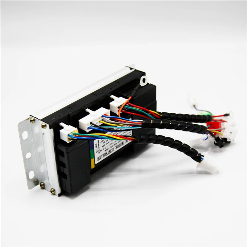 -ABHW 2X 48V/60V/72V Electric Bike Sine Wave Split Intelligent Motor Speed Controller 1500W E-Bike Controller Accessory