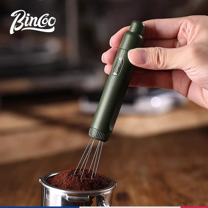 

Stainless Steel Cloth Powder Needle Coffee Loose Powder Needle Cloth Powder Evenly Stir To Break Up Agglomeration Black