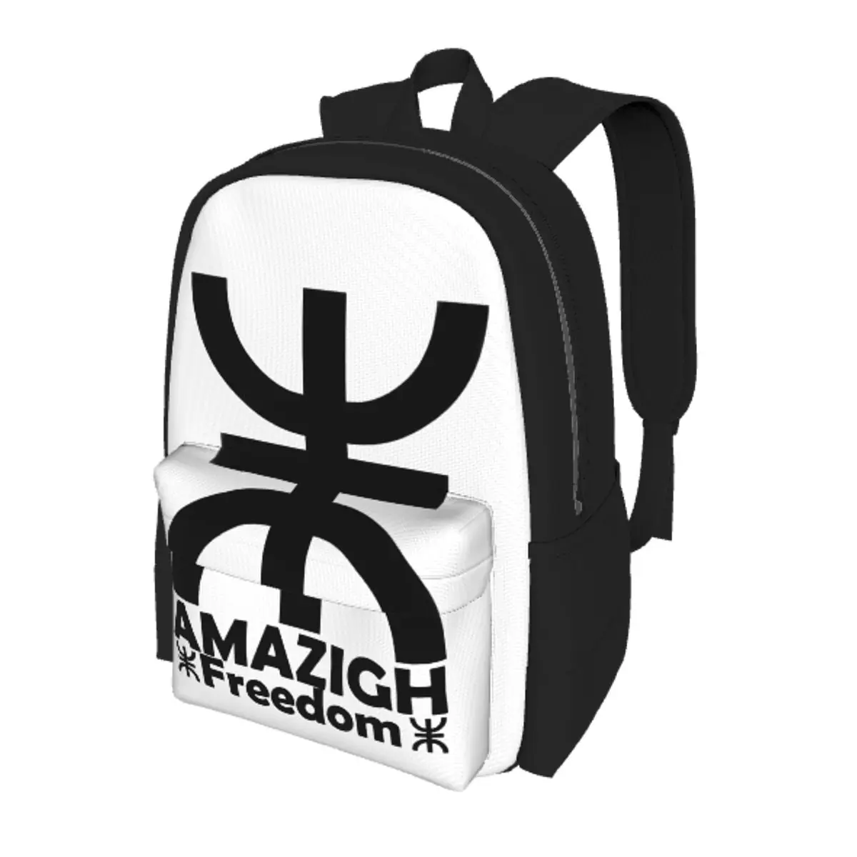 

Berber Kabyle Berbers Amazigh Flag Student Backpack School Bag Hiking Travel Daypack for Boys Girls Bookbag Shoulder Bags
