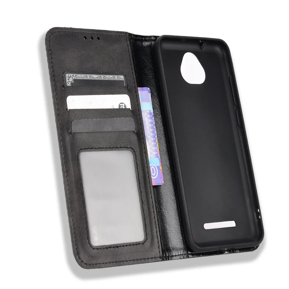 For Schok Volt SV55 Case Luxury Flip PU Leather Wallet Magnetic Adsorption Case For Schok Volt SV55216 Phone Bags