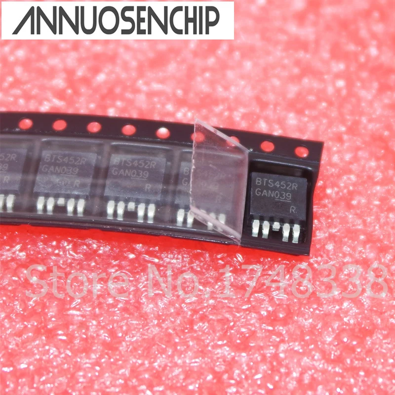 5 Buah/Lot BTS452 BTS452R TO-252-4 4Pin Baru Asli