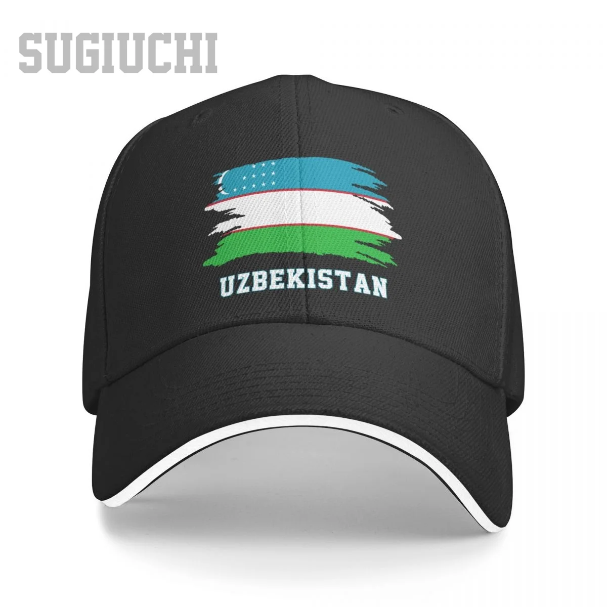 

Унисекс Сэндвич Флаг Узбекистана Узбекская Бейсболка Мужчины Женщины Хип-Хоп Кепки Snapback Кепка Для Гольфа Рыбалка