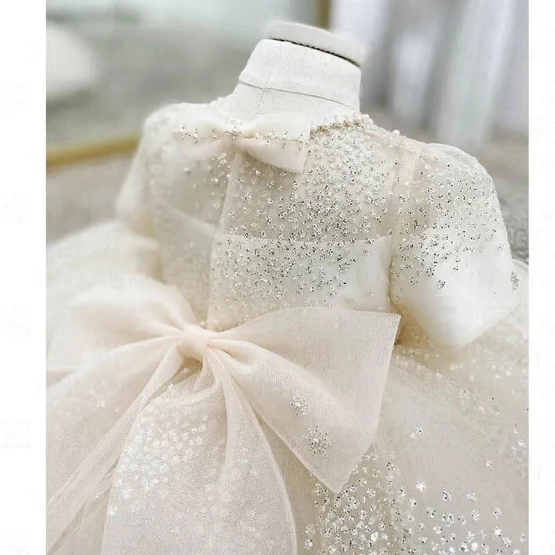 Robe sexy à fleurs pour petite fille, tenue de princesse, pour fête d'anniversaire, Halloween, concours de beauté, nouveau