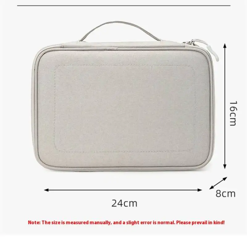 Large Capacity Electronic Storage Bag, Multifunctional Digital Storage Bag, Headphone Hard Drive, Power Bank Portable Power Pack