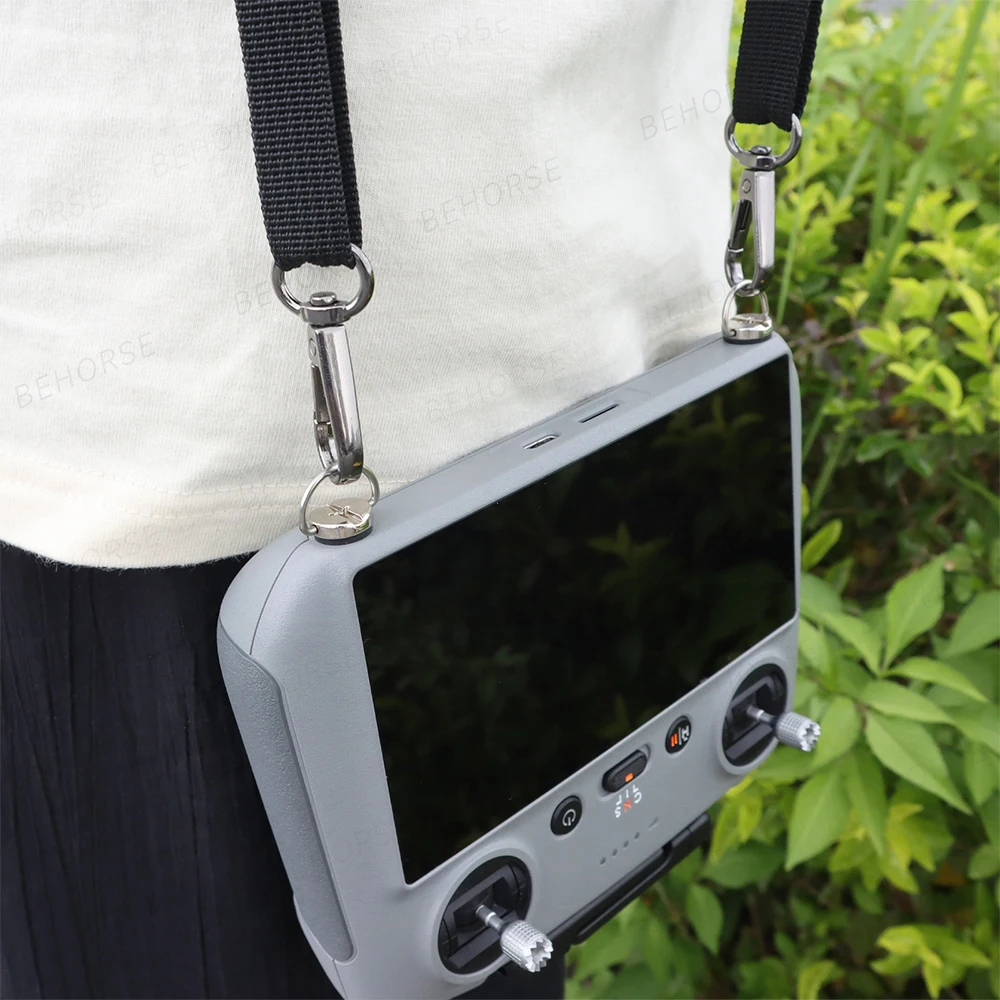 حبل عالمي لـ RC/RC 2 حزام الرقبة للتحكم عن بعد مع حزام تعليق قابل للتعديل لملحقات طائرة DJI بدون طيار