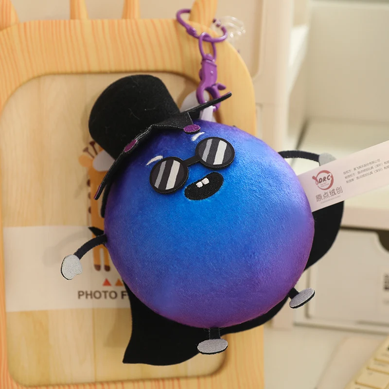 

Black Handsome Brother Doll Pendant Lazy Sheep Figure Plush Toy School Bag Pendant For Children's Day And Birthday