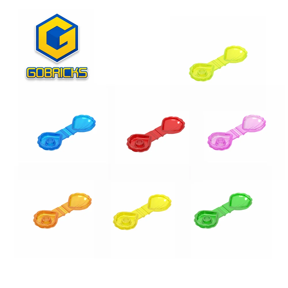 MOC Accessories Customization GB 2097 Brick Blocks, Small Shells Compatible with LEGO 30218 Parts Support Form Ordering