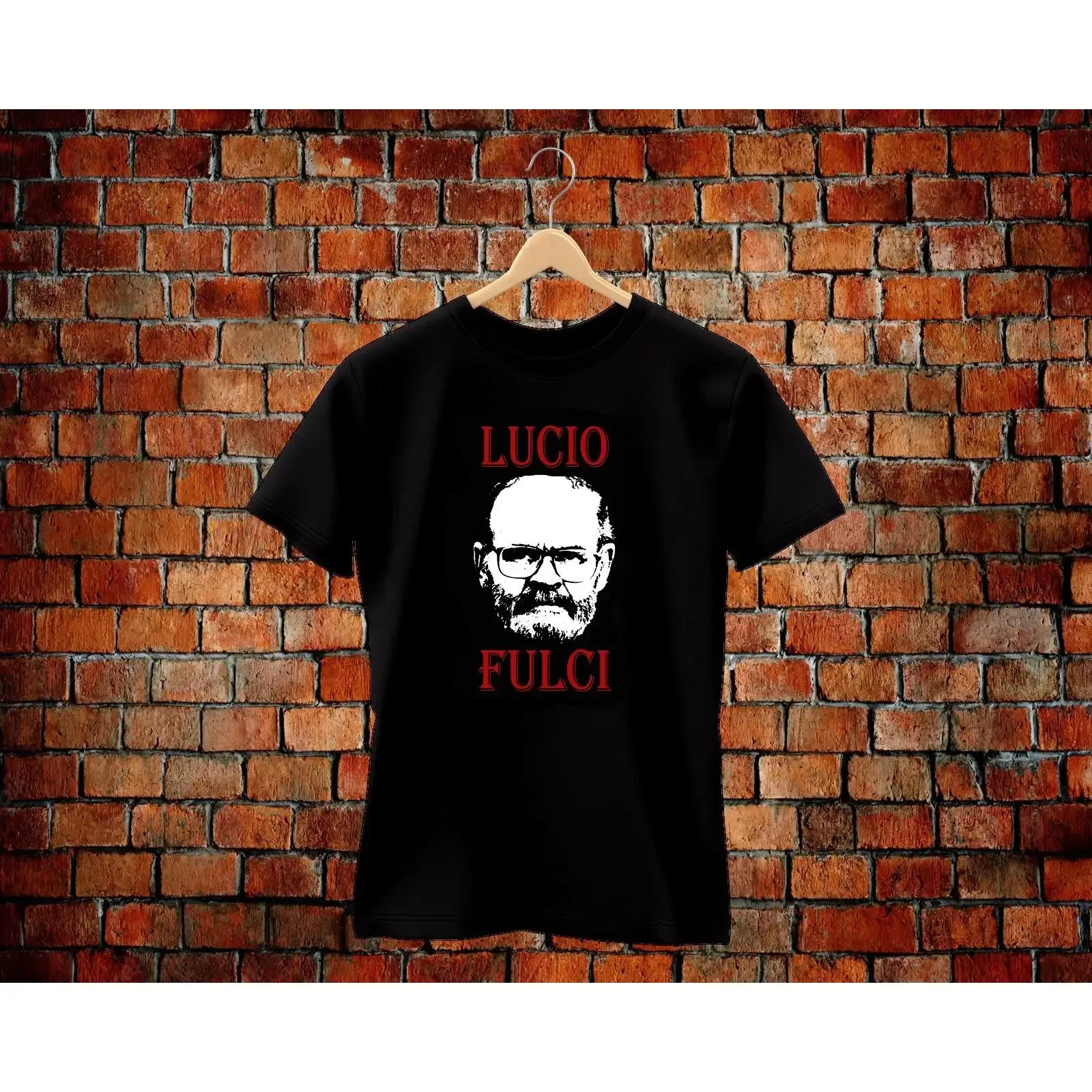 Lucio Fulci T shirt Image 1 of 2 vintage Washed Stylish streetwear Comfortable Slightly graphic Versatile Casual