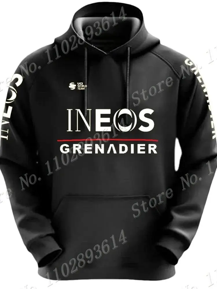 AliExpress NONE Orange Ineos Grenadiers 2026 Team Hoodie Men Casual Sweatshirt Autumn Hoodies Cycling Clothing Hoody Streetwear Sportswear