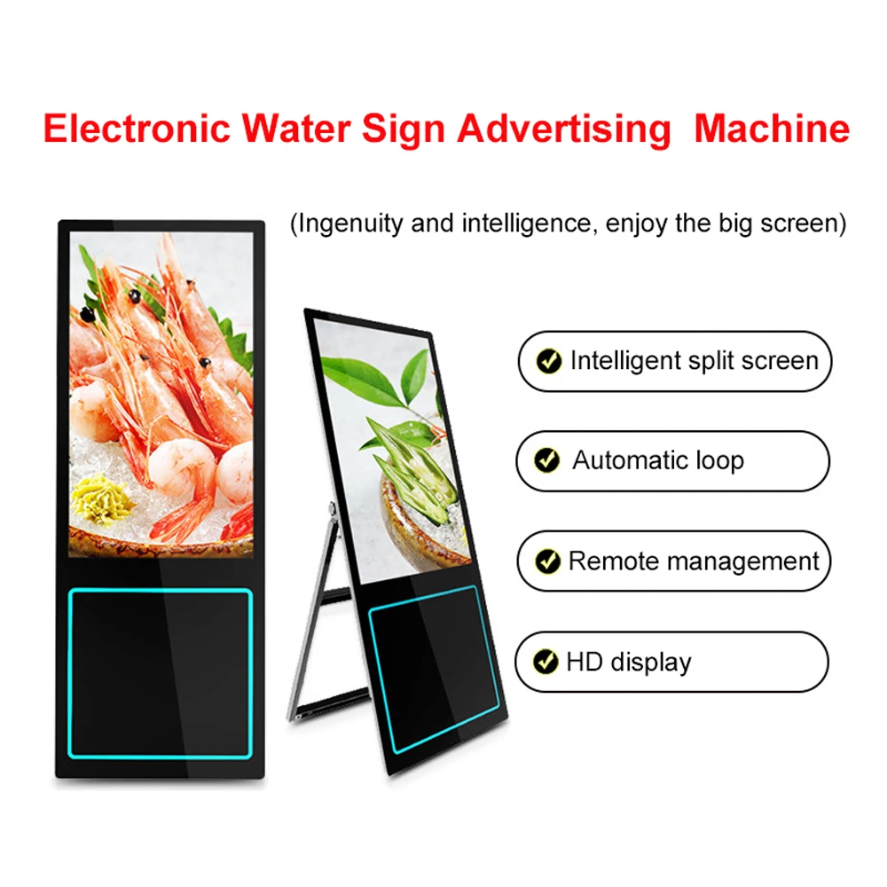 

32/43/49-дюймовый Android ЖК-рекламный монитор с сенсорным экраном, портативный цифровой дисплей вывесок, образовательный торговый центр, пол