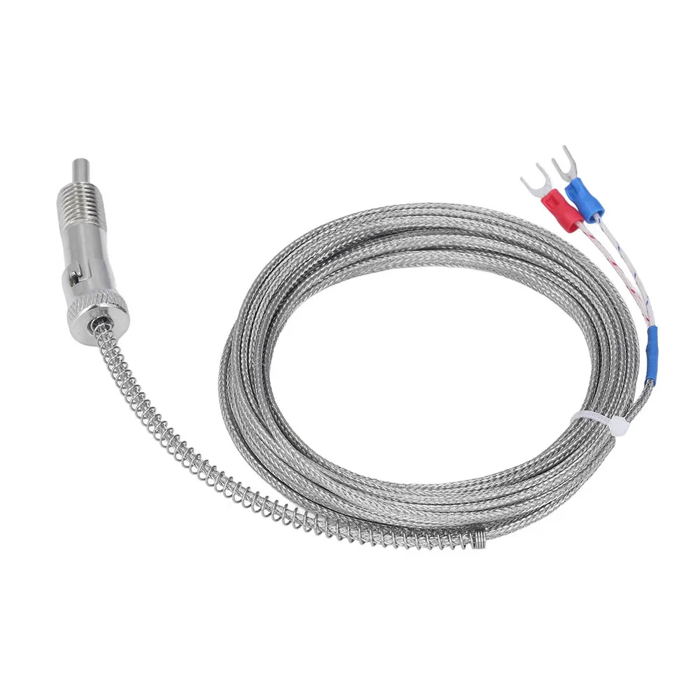 Compression Spring K Type Thermocouple Industrial Temperature Measurement Convenient For Daily Work For Display Instruments