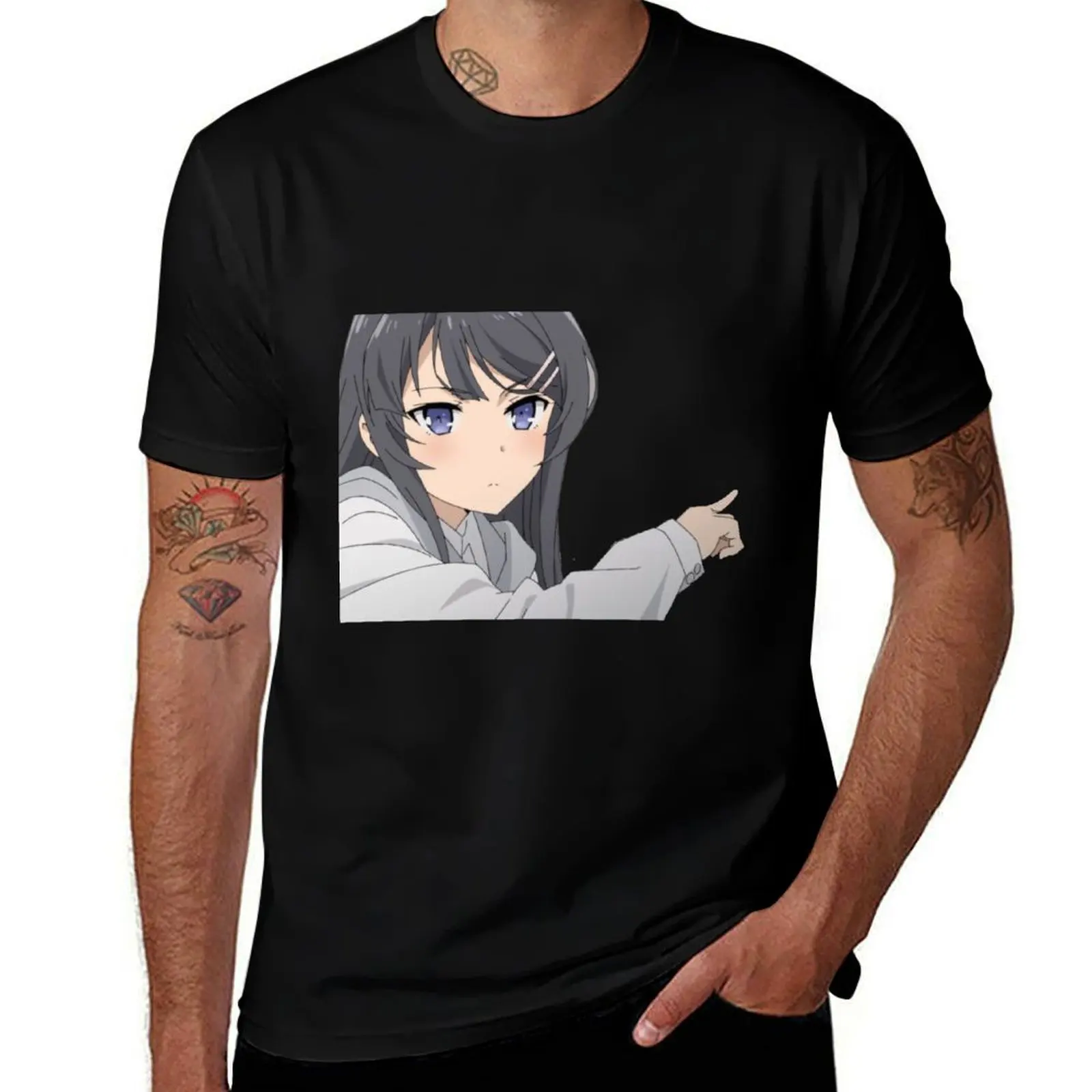 

Mai Sakurajima - RASCAL DOES NOT DREAM OF BUNNY GIRL SENPAI T-Shirt t shirts designer T-Shirt