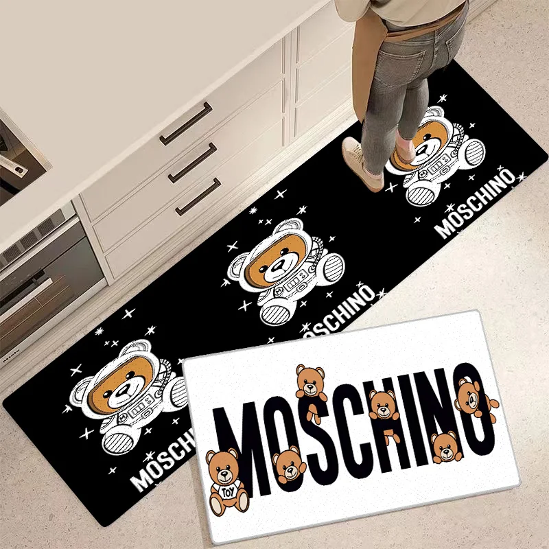 Fußmatte für den Eingangsbereich, für M-M-Moschino, rutschfester Küchenteppich, Wohnzimmerteppiche, Balkon, Badezimmer, Fußmatte, Fußmatten, Teppich
