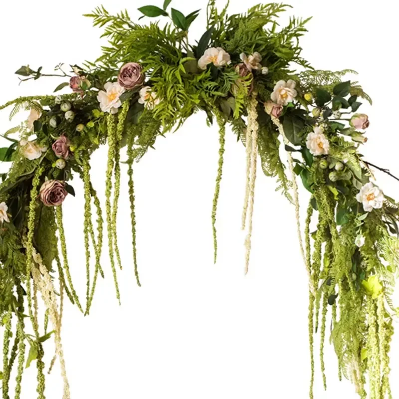 Realistic Artificial Ivy Vine Garland UV Resistant Fake Greenery Hanging Wall Decor for Home Garden Wedding Party Decoration