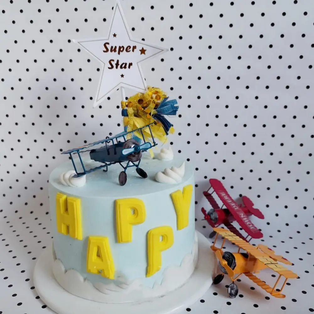 

Ретро можно повесить фигурки самолетов железное искусство скандинавская модель самолета с веревкой настольный реквизит украшение бара