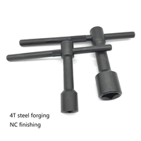 45# Steel Screw Bolt Wrench 8mm 10mm 12mm Lathe Bed Frame Screw Wrench Inner Square Spanner Tool for Engraving Machine Drop Ship