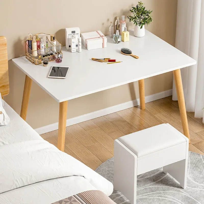 Wooden Chest Of Drawers Dressing Table Storage Mirror Charm Classic Dressing Table Bedroom Luxury Tocador Dressing Room System image 3