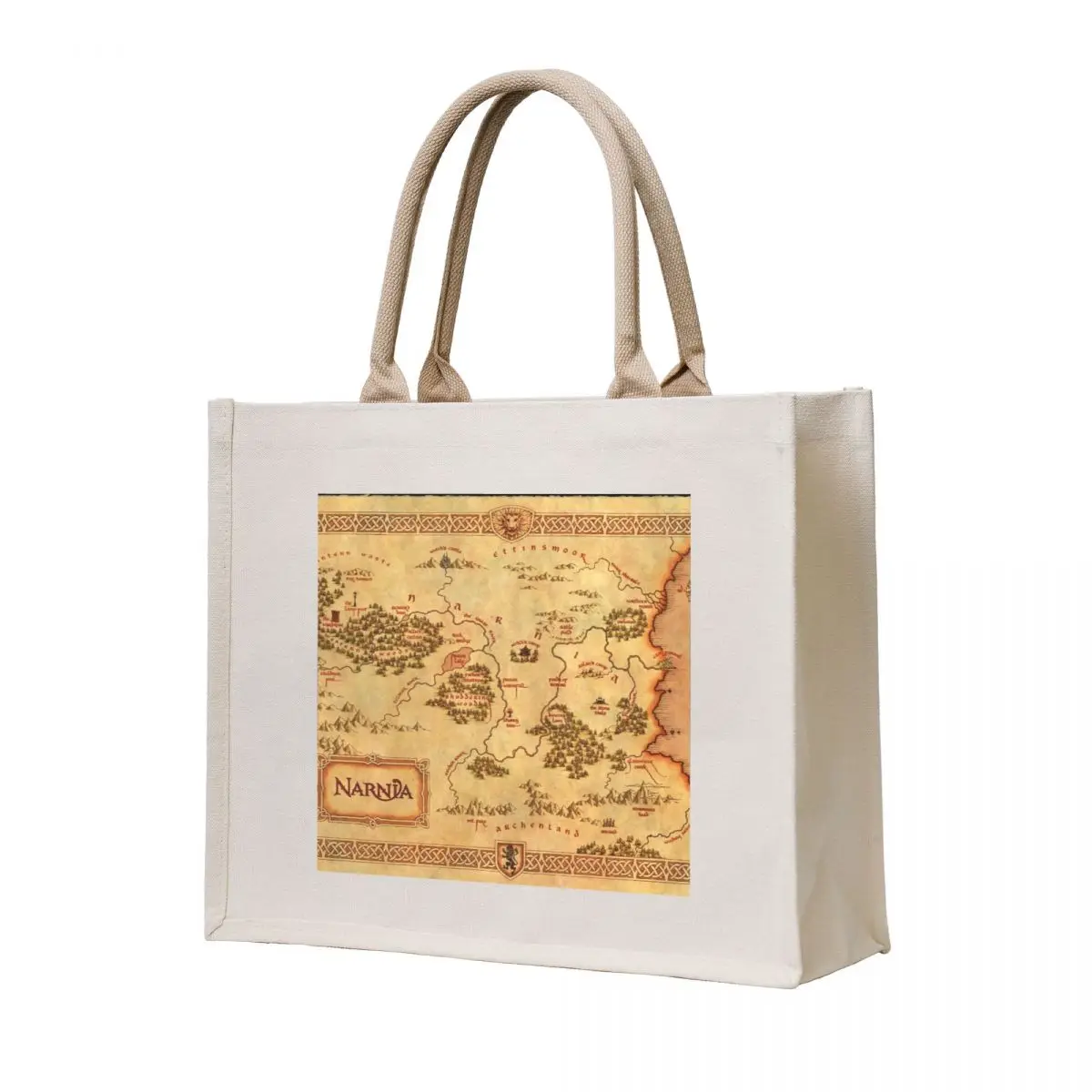 

Map of Narnia Tote Bag hand bag university shopper bag tote men personalized tote