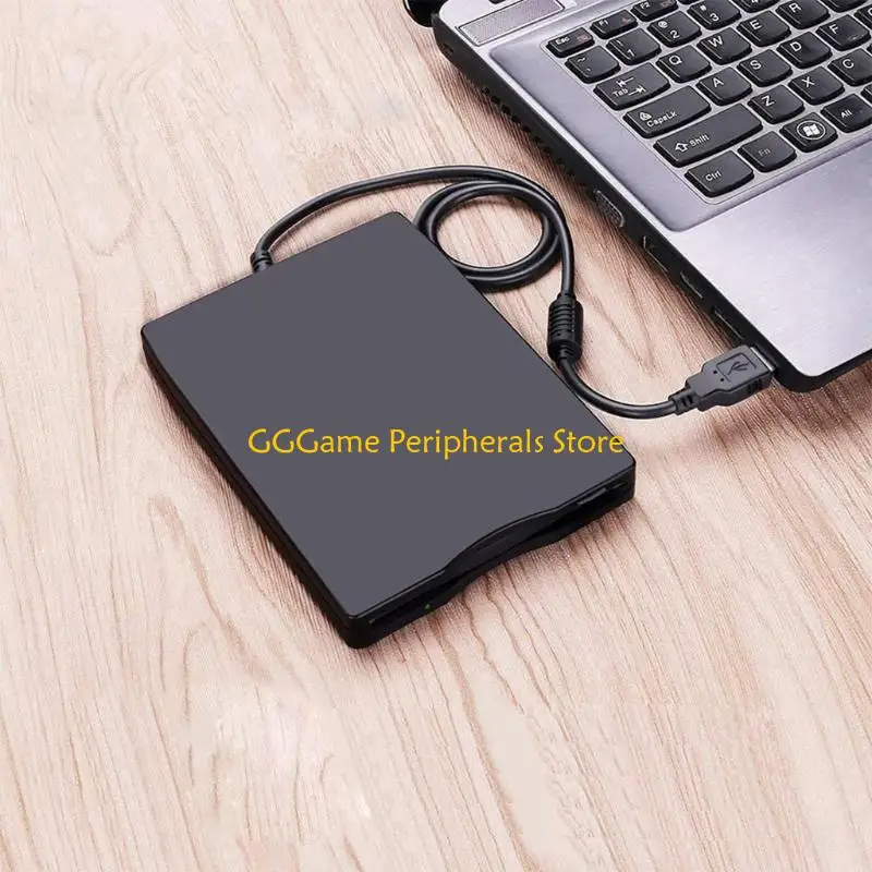 U55B 1.44MB 3.5 inch USB Mobile Floppy Disk Drive Portable External Diskette FDD for Laptop Notebook Plug Play Disk Drive