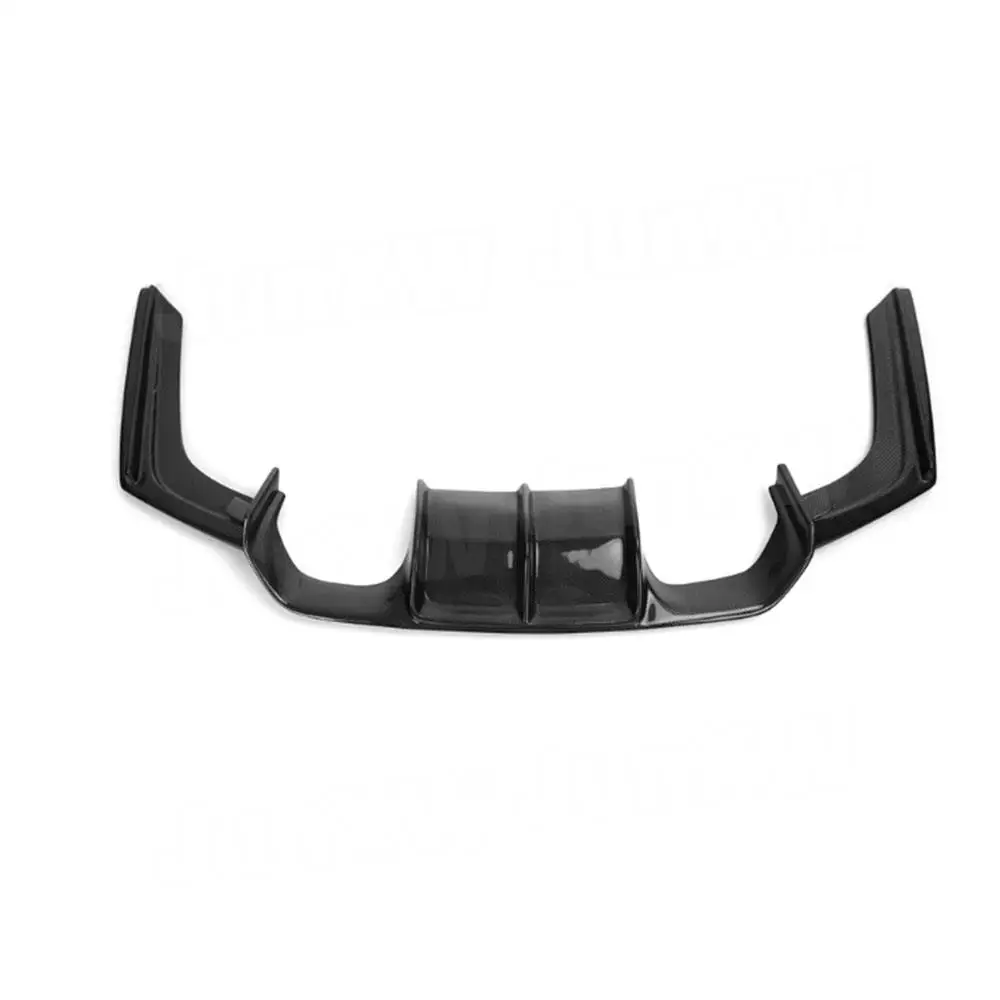 Rear Bumper Lip Spoiler Diffuser Real Carbon Fiber for BMW 3 Series F80 M3 F82 M4 2014-2018 Standard Convertible Rear Diffuser view 4