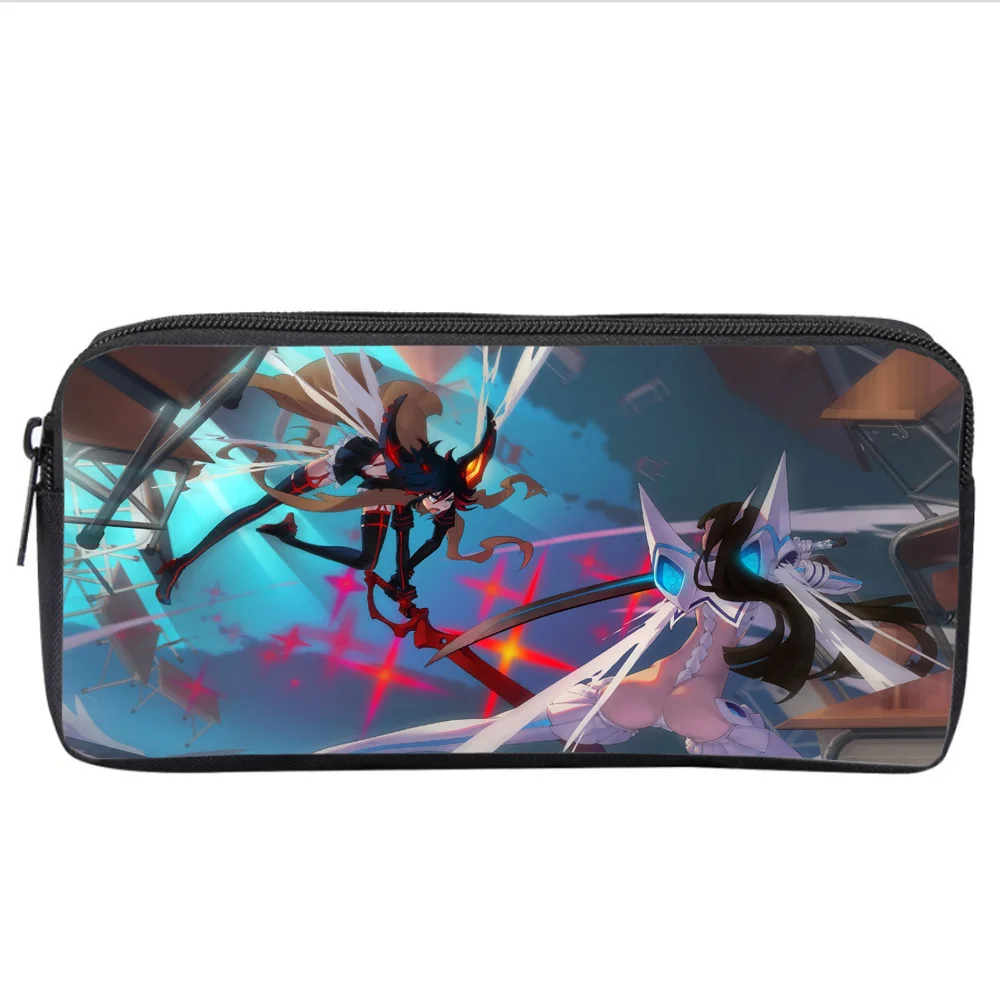 

Anime Kill La Kill Pencil Case Boys Girls Student Cartoon Pencil Bag Teenager Zipper Handbag Women Girls Makeup Bag