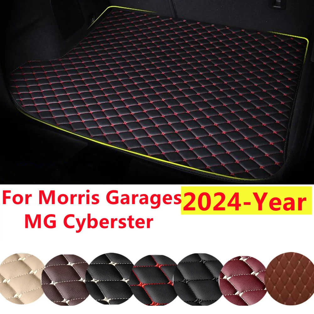 YJ XPE Leather Custom Fit For Morris Garages MG Cyberster 2024 YEAR AUTO Accessories Car Trunk Mat Rear Cargo Liner Cover Carpet