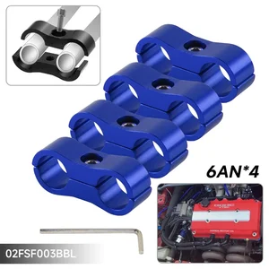 4 PCs Holzschlauch Separatempfindlicher Adapter 4an 6an 8an 10an 12an Kraftstoffleitungsbaugruppe Aluminiumlinie AN4 AN8 AN8 AN10 AN12 8 Hauptverkaufsverbindung 12an - №5