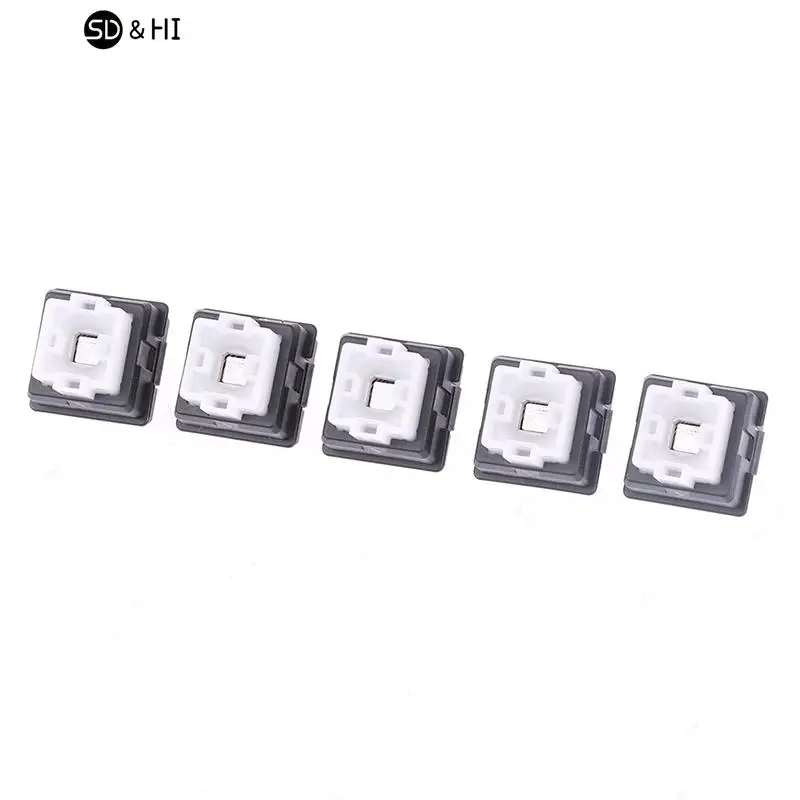 5Pcs  Romer-G Switch For G910 G810 G310 G413 G512 G613 Mechanical Keyboard Shaft Change Shaft Black Switch