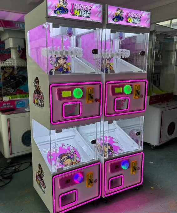 Mini Claw Machine Clip Gift Clamp Prize Claw Toy Vending Machine clip prize machine