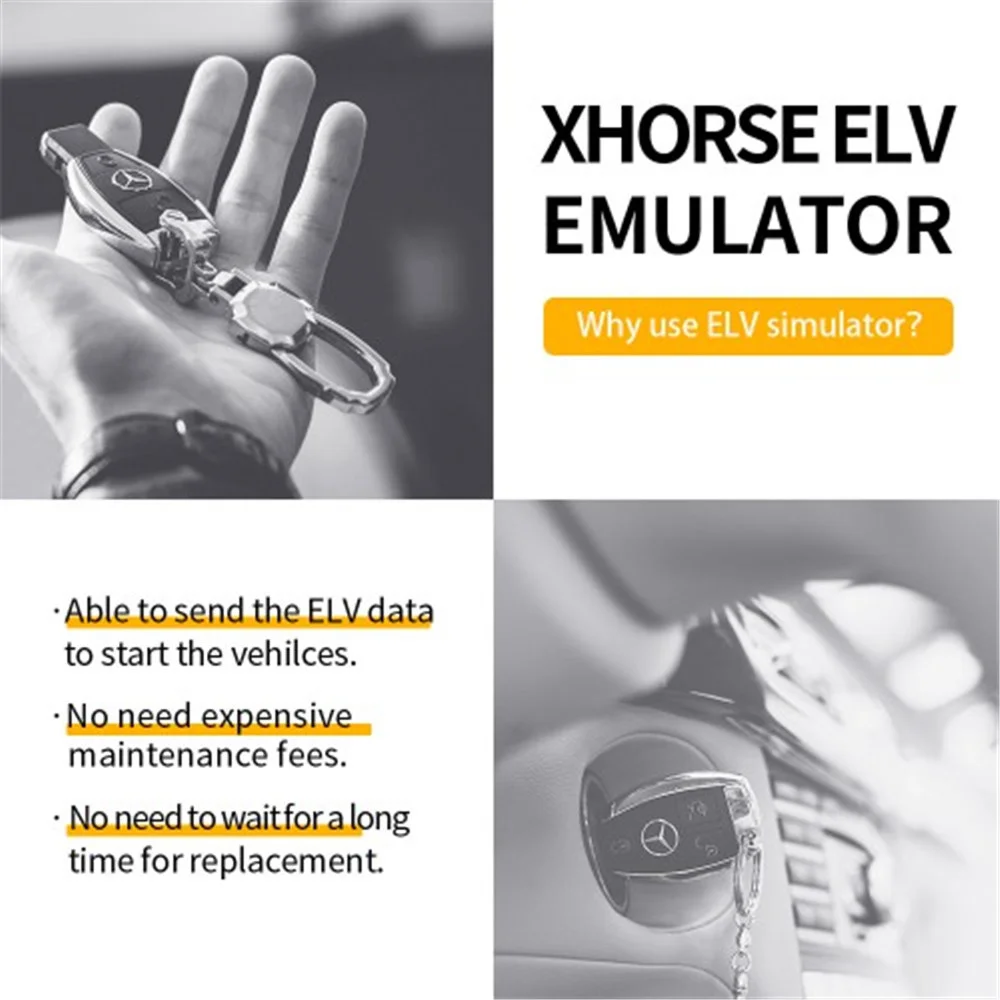 XHORSE ESL-Emulator/ELV-Simulator XDMB11EN für Benz 204 207 212 Kompatibel mit VVDI MB BGA Tool – Detail 2