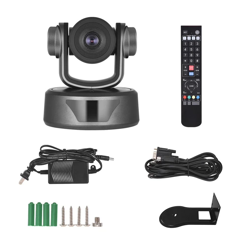 Top sales broadcast de video live streaming 10X zoom wide angle USB 1080P hd ptz video conference