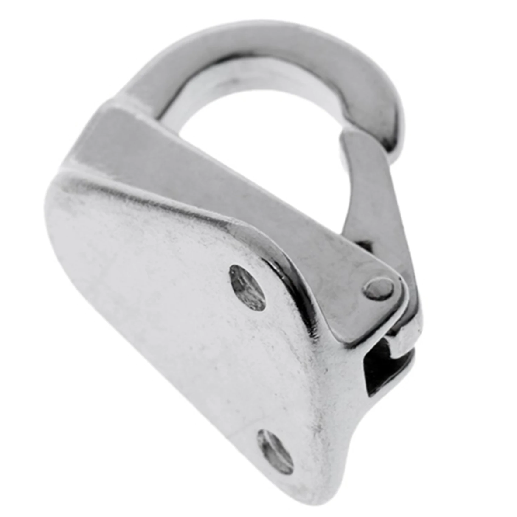 

Strict Marine Boat Fender Hooks Stainless Steel Spring Snap Type Fender Fending Hook Hanger 4 Pcs