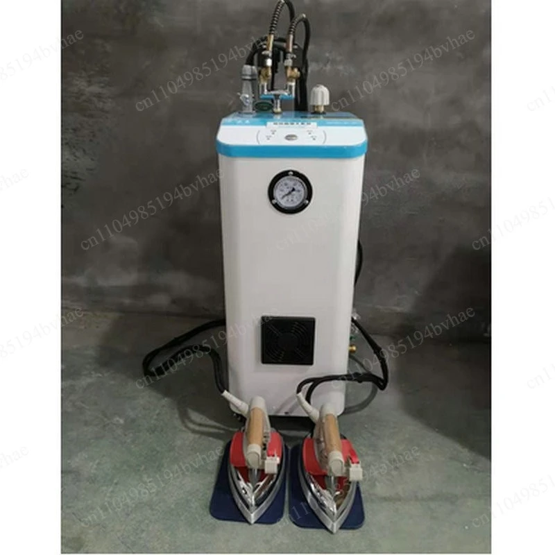 Electric Steam Boiler Industrial Ironing Machine with Double Irons