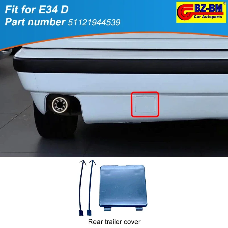 

front rear bumper tow hook eye Cover 51121944539 For BMW 5 Series E34 M5 51111944177 51111944545 51111944551 51111946495
