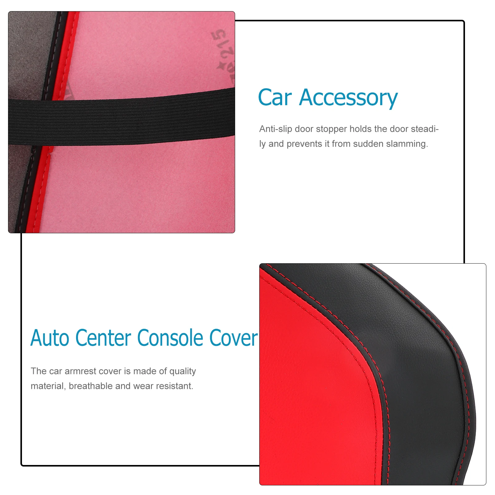 

Car Armrest Cover Center Console Pad Protector Breathable Wear Resistant Auto Accessories Easy Install No Tools Needed Car