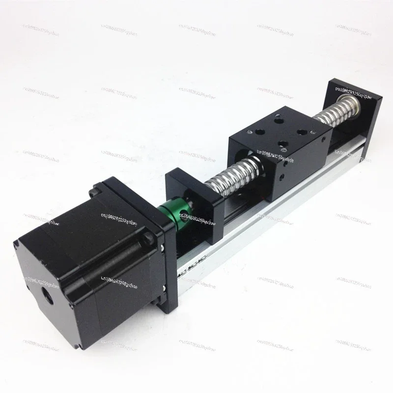 SGX1610 single track ball screw guide rail linear module electric slide rail screw numerical control 50/100mm effective stroke