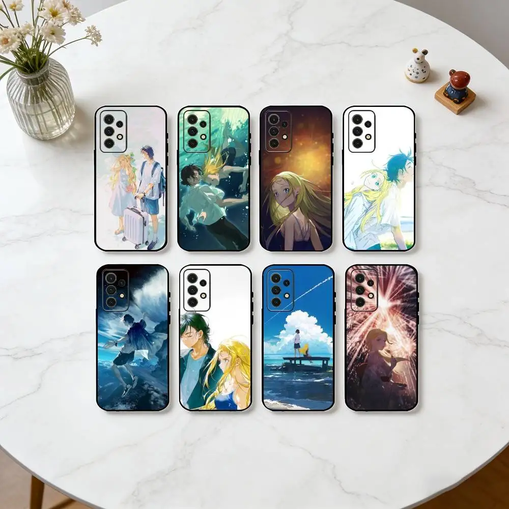 S-Summer Time Rendering Graphic  Phone Case Black Silicone Soft For Samsung S25,S24,S21,S22,S23,S30,Ultra,S20,Plus,Fe,Lite