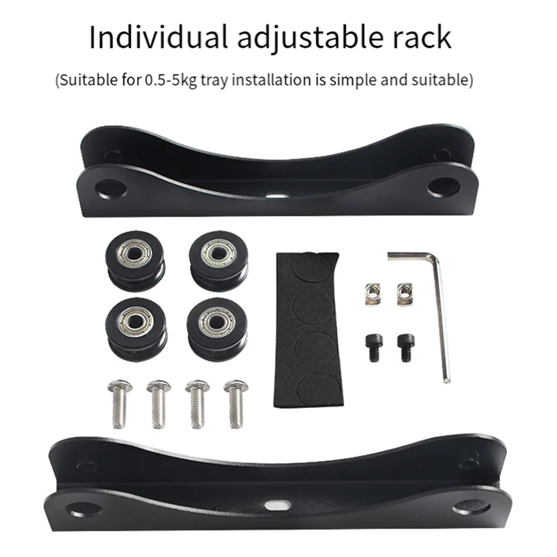 ABFM-3D طابعة خيوط رف بكرة حامل قابل للتعديل خيوط جبل الرف قوس ل أندر-3/MK3S/VORON ثلاثية الأبعاد أجزاء الطابعة الوصول