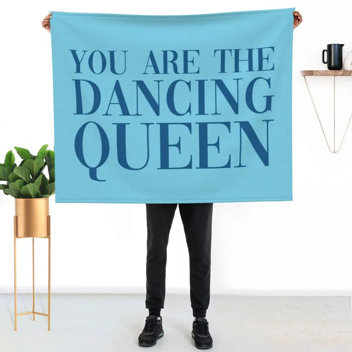 Mamma Mia - You Are the Dancing Queen Throw Blanket Furry bed plaid For Decorative Sofa for sofa Blankets