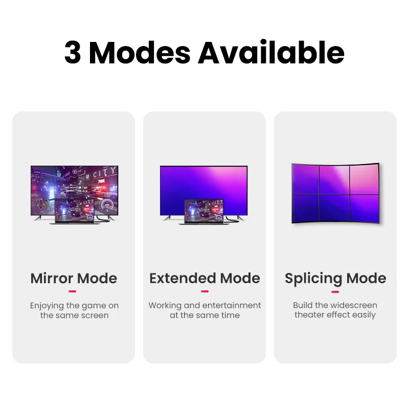 Ugreen 8K Dây Cáp DisplayPort 1.4 8K @ 60Hz 4K @ 144Hz Tốc Độ Cực Cao 32.4gbps Màn Hình Cổng Cáp Cho Laptop DP 1.4 Cổng Hiển Thị