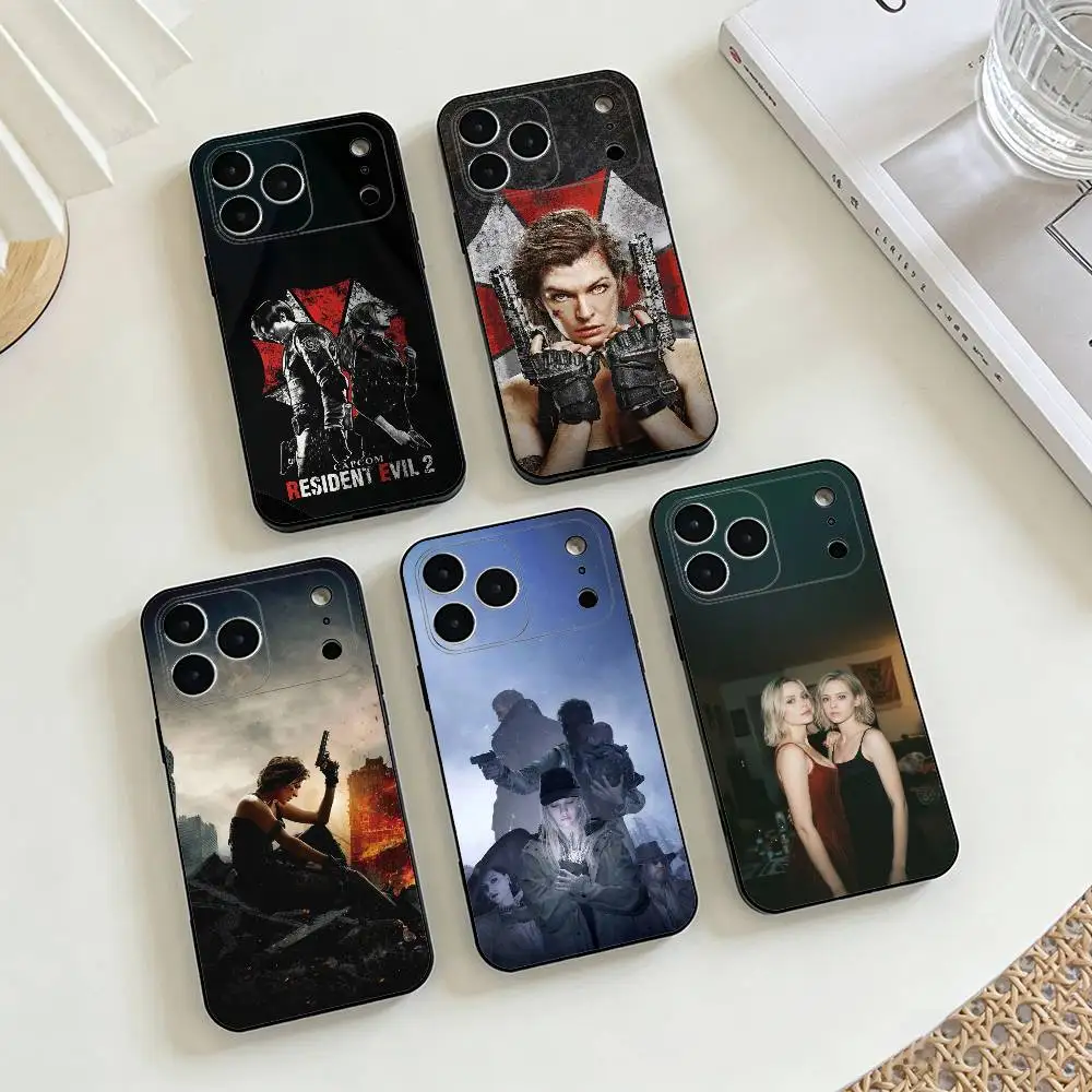 

R-Requiem Grace R-Resident E-Evil Phone Case Silicone Soft For IPhone 17 16 15 14 13 12 11 X XR Plus Pro Max Plus