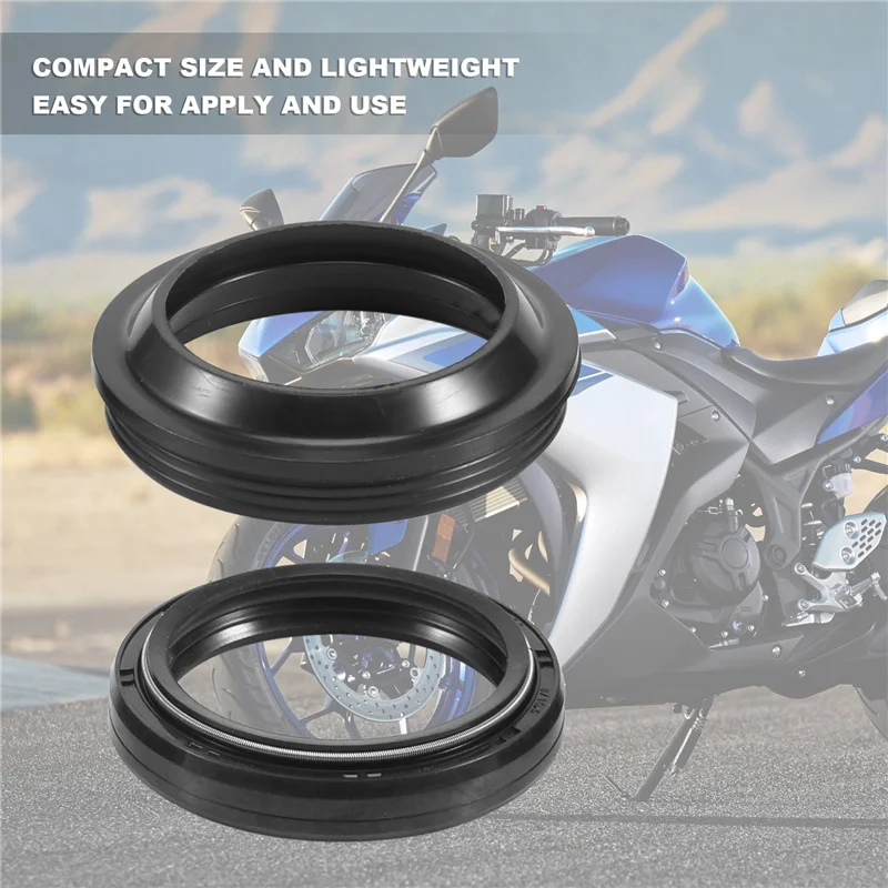 Clear Motorcycle Front Fork Dust Seal And Oil Seal For Yamaha FZS600 FAZER YZF-R1 XT600 XT600E XT FZS 600