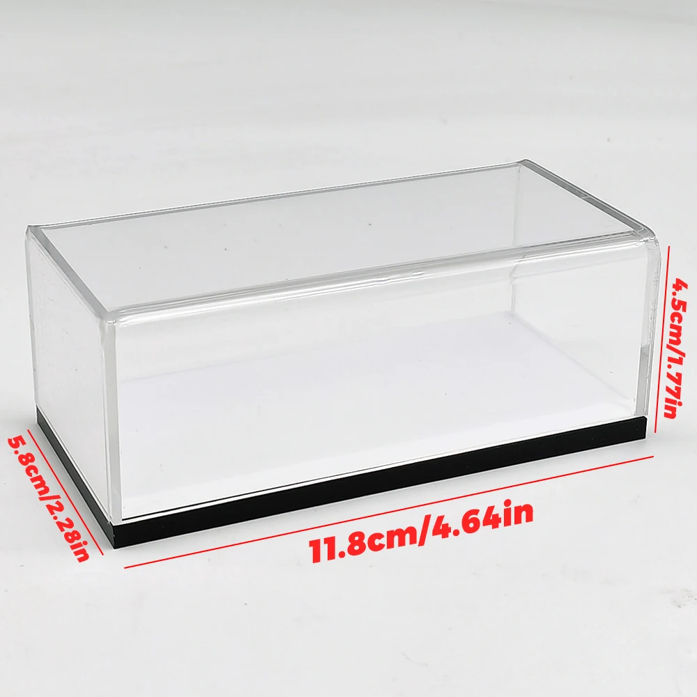 1/64 Model Car Acrylic Display Box Diorama Model Transparent Protective Case Scene Toys Gifts For Collection(Without cars)